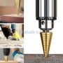 MaBricole | EXTRAMAN | Pour perceuse et visseuse | Jeu de 3 forets conique 4-32mm en acier à haute vitesse HSS EXTRAMAN | HD2521-60