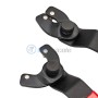 Clé universelle noire avec poignée rouge et partie ajustable pour meuleuse d'angle