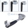 MaBricole | | Clé et douille | kit clé à molette multifonctionnelle 270mm avec 3 têtes interchangeables , 25-83mm , épaisseur 10mm pour la plomberie | HD2518-5