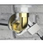 MaBricole | | Clé et douille | kit clé à molette multifonctionnelle 270mm avec 3 têtes interchangeables , 25-83mm , épaisseur 10mm pour la plomberie | HD2518-5