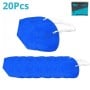 Lot de 20 masques de protection blanc type FFP KN95 efficacité de filtration 95% des particules SHILI TOOLS | SL-T3126