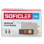 MaBricole | SOFICLEF | Serrures et verrous | Serrure électrique 12v double cylindre à ouverture droite avec support SOFICLEF | 360-D