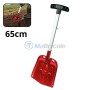Pelle en aluminium avec bras détachable en deux position 65-44cm pour neige et sable