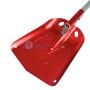 Pelle en aluminium avec bras détachable en deux position 65-44cm pour neige et sable