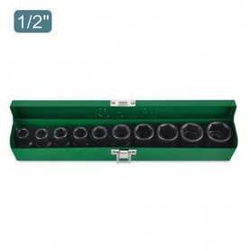 MaBricole | TOPTUL | Clé et douille | Douilles METRIQUE long 1/2" 12PT 14 x 77mm TOPTUL | BAEF1614