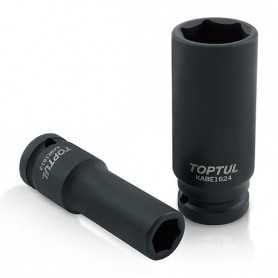 MaBricole | TOPTUL | Clé et douille | Douilles étoile long CR-V Satin 1/2" E20 x 77mm TOPTUL | BAEH1620