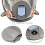 Masque de protection intégral, réutilisable avec filtre pour la protection contre les gaz multiples et les vapeurs organiques