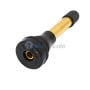 Valve de pneu tubeless haute pression en cuivre avec base de fixation en caoutchouc noir