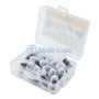 MaBricole | | Autre accessoires | Kite de 20 clous pour la réparation rapide de pneus diamètre 6.6mm, longueur 15mm pour voitures et motos