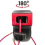 MaBricole | BIG RED | Outillage à air comprimé | Enrouleur mural automatique de tuyau d'air comprimé 14 m 32 bar, tuyau en PVC 1/4" BIG RED | TRI03011Q