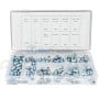 Assortiment de graisseurs mécaniques aux filetages M6 M8 M10, droites et coudées 45° 90° 110PCS avec coffret
