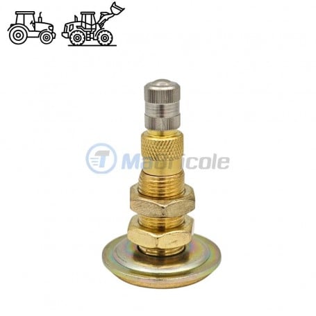 Valve air/eau type SP7 pour les chambres à air de pneus de tracteurs et d'engins agricoles