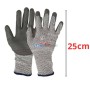 Gants de protection 9" résistants coupures et abrasion respirants tricot poly-coton 13G paume enduite PU HONESTPRO | YAP1000