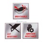 Gants de protection 9" résistants coupures et abrasion respirants tricot poly-coton 13G paume enduite PU HONESTPRO | YAP1000
