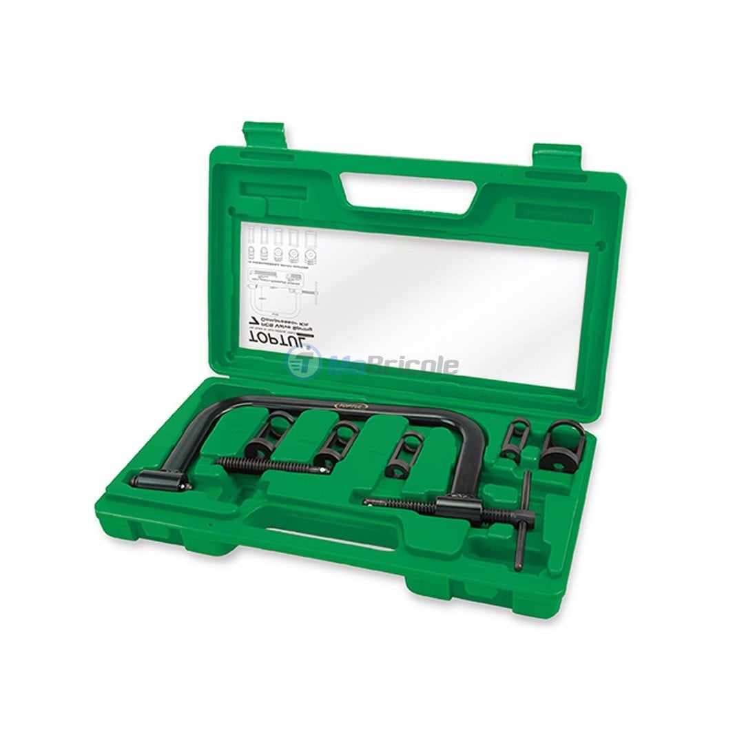 Kit Complet De 11 Pièces Pour Compresseur De Ressort à Soupape - Idéal Pour L'atelier Auto