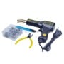 MaBricole | | Soudeuse plastique | Kit de réparation de Pare-Chocs, pistolet de soudage en Plastique 30W 183 pcs LIHONK| FD-A-09-01