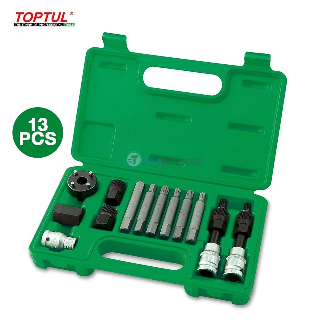 Coffret Démontage Poulies Alternateur Débrayables CLAS 30 Pièces - Compatible Renault, Peugeot, VAG, Ford, Etc. - 4