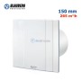 Extracteur d'air silencieux 150mm 265m³/h model Quatro150 blanc BLAUBERG | Accessoires d'électricité | MaBricole Algérie