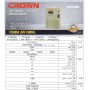 Stabilisateur électrique, régulateur de tension FLR-1500 VA entré 140-260V sortie 220V ± 10% CROWN | Convertisseur et stabilisateur | MaBricole Algérie