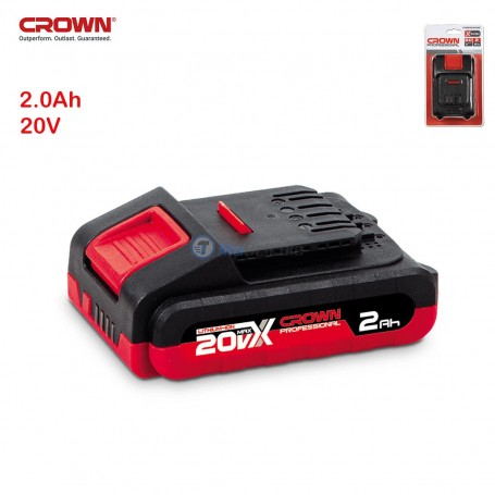 Batterie 20V MAX 2.0Ah Lithium-ion One For All CROWN | Batteries et chargeur | MaBricole Algérie