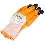 Ensemble de 12 paires de gants de protection orange en 58% de Nitrile et 42% de polyestère BEETRO | Protection des mains | MaBricole Algérie