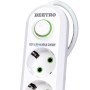 Multiprise avec interrupteur 2m 3 prises de terre 3 USB 2000W MAX WHITE BEETRO | Rallonge et multiprise | MaBricole Algérie