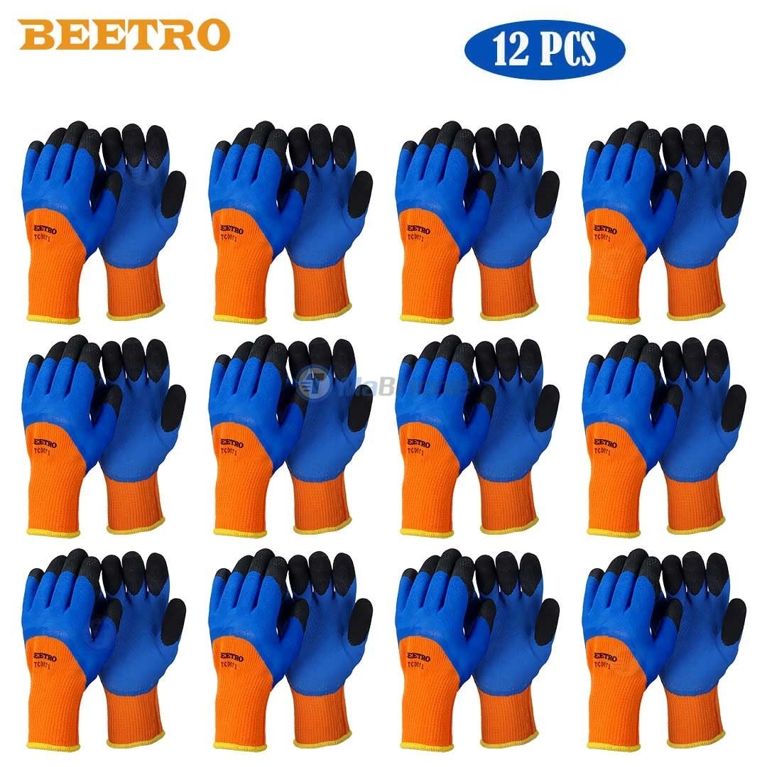 12 Paires Gants De Travail Nitras 3520 - Protection Robuste 3XL Pour Chantier Et Bricolage