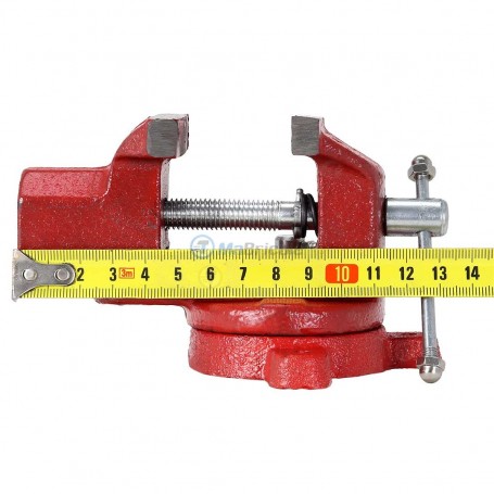 Étau Pivotant 360° - Mâchoire 70mm - Aluminium - Pour Bois Et Métal