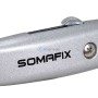 Cutteur sans lame, Couteau à lame rétractable 60mm corps métalique SOMAFIX