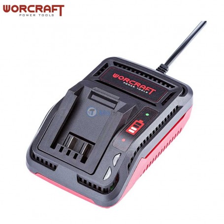 Chargeur batteries 20V 2,4A ONE FOR ALL WORCRAFT | CLC-20V-2.4H
