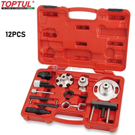 Kit de calage distribution VW/AUDI 12PCS TOPTUL | Clé et douille | MaBricole Algérie